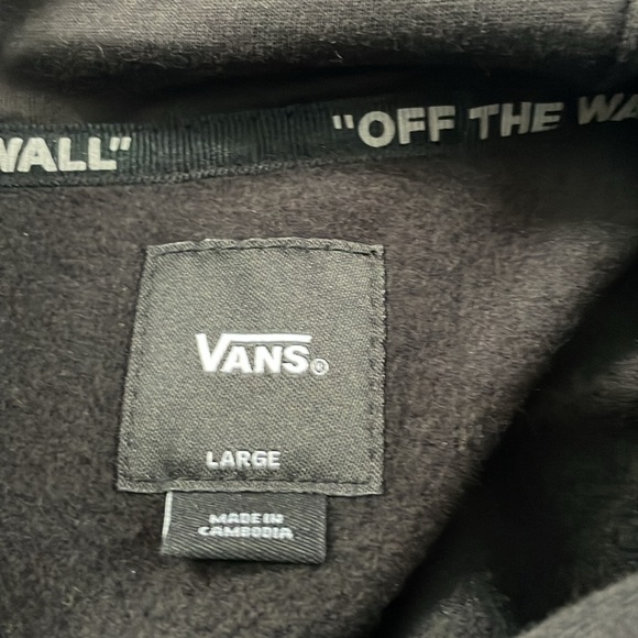 Vans off the wall hoodie. New with tags, mushroom graphics. Men’s L - Picture 5 of 5